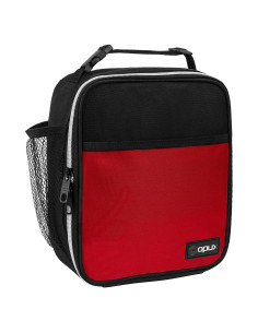 Caja de Almuerzo Aislada Opux Roja 8L para Niños y Adultos