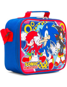 Caja de Almuerzo Sonic the Hedgehog con Botella y Stickers 2