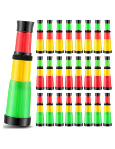 24 Telescopios Pirata de Plástico Foilswirl 8-15 cm Fiesta
