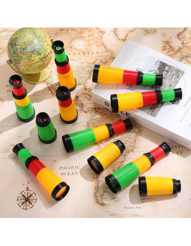 24 Telescopios Pirata de Plástico Foilswirl 8-15 cm Fiesta