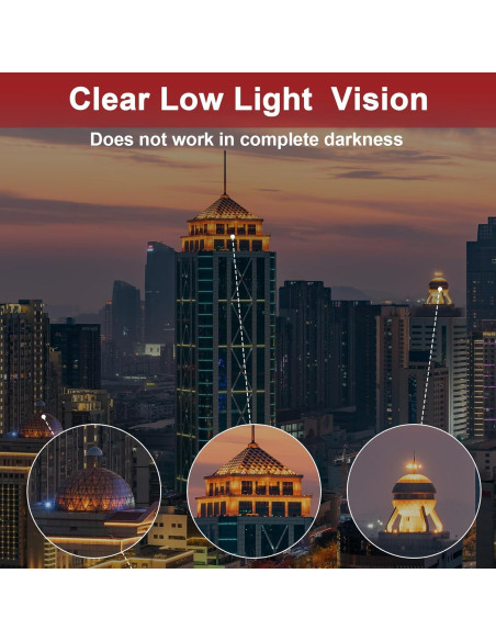 Telescopio Monocular AMITHER 80x100 con Trípode y Adaptador