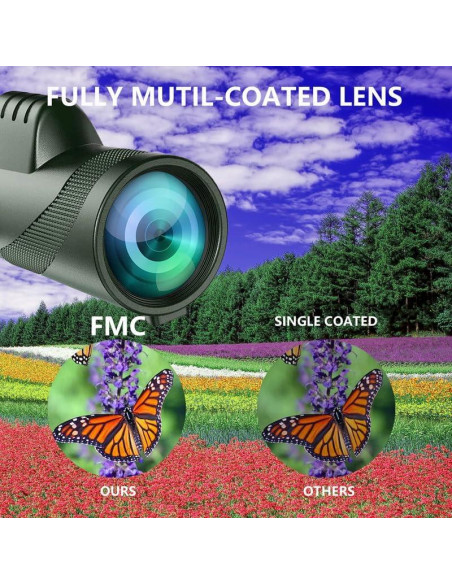 Monocular Alta Definición 80x100 Meonddizio con Trípode