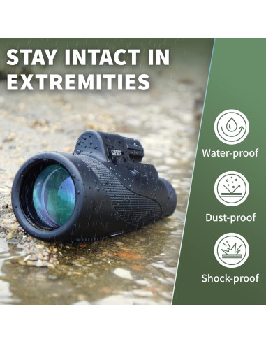 Telescopio Monocular Gosky Titan 12X50 Impermeable