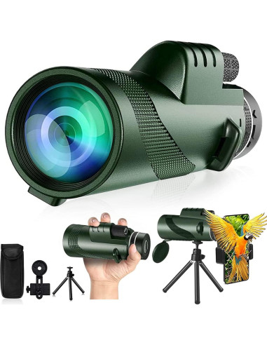 Monocular Telescopio 80x100 PhysioPhyx Alta Definición