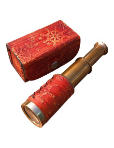 Telescopio Pirata NauticalMart de Latón 15,24 cm Decorativo