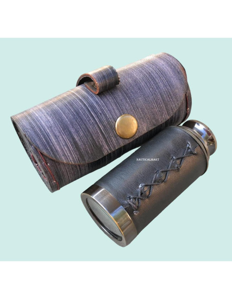 Telescopio de latón 15 cm NauticalMart con estuche