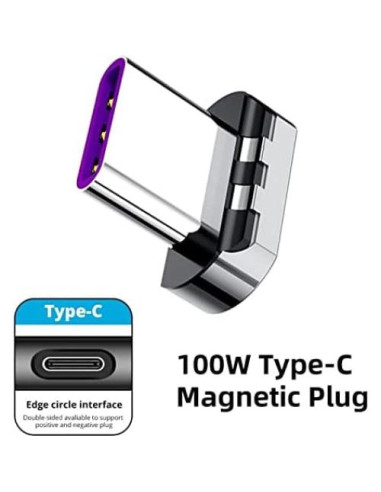 Adaptador BoxWave MagnetoSnap PD 100W para HOTO Tactics