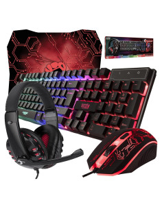 Paquete Gaming Orzly RX-250 Teclado, Ratón, Auriculares
