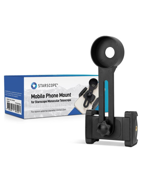 Adaptador de Teléfono Monocular STARSCOPE G3 10x Negro