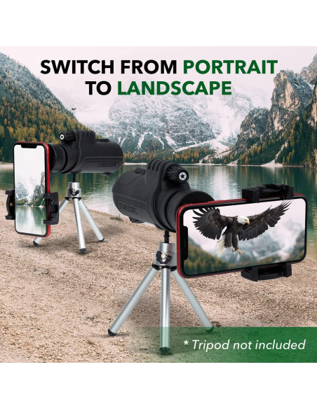 Adaptador de Teléfono Monocular STARSCOPE G3 10x Negro
