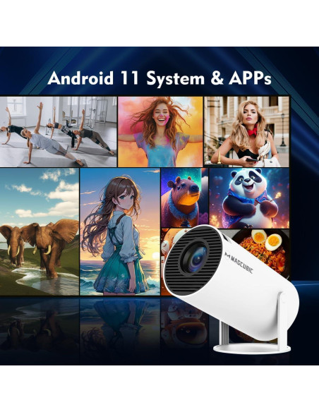 Proyector Mini Magcubic HY300PRO 720P 4K WiFi Bluetooth Proyector Mini Magcubic HY300PRO 720P 4K WiFi Bluetooth