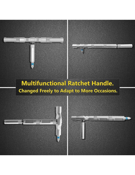 Juego de Destornilladores de Carraca Duka 24 en 1 Precisión