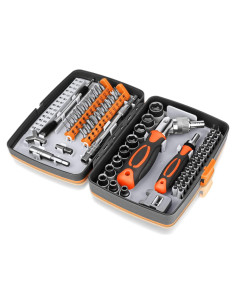 Juego de Destornilladores BTEC 68 en 1 con Estuche