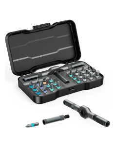 Juego de Destornilladores 24 en 1 Bomivoi con Mango Magnético