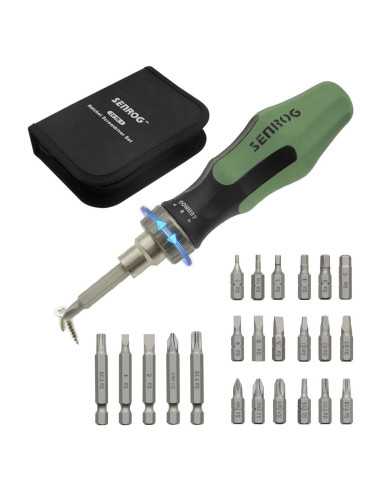 Destornillador de 24 en 1 SENROG con bits intercambiables