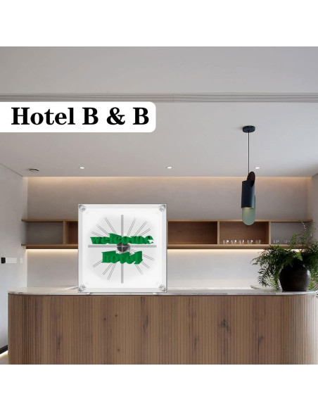 Cubierta de Ventilador Holográfico 3D MAGIXUN 58 cm Transparente