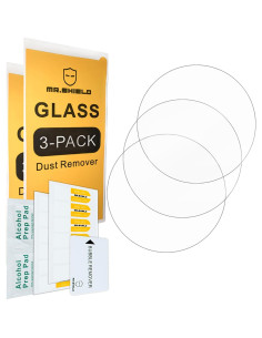 Protector de Pantalla Mr.Shield para Xiaomi Watch S4 - 3 PCS Vidrio Templado 9H 2