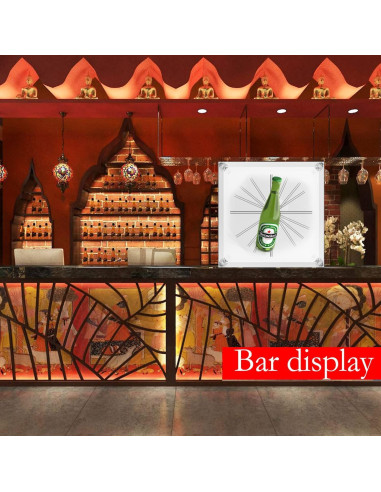 Cubierta de Ventilador Holográfico 3D MAGIXUN 58 cm Transparente