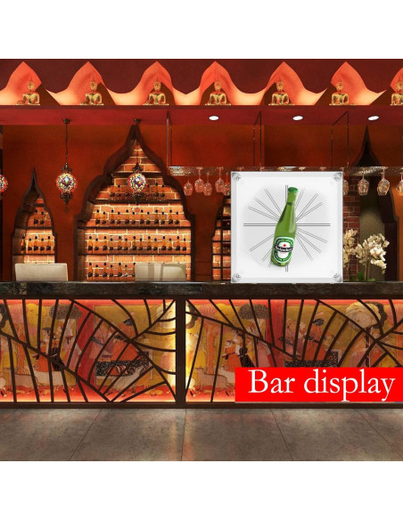 Cubierta de Ventilador Holográfico 3D MAGIXUN 58 cm Transparente