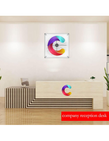 Cubierta de Ventilador Holográfico 3D MAGIXUN 58 cm Transparente