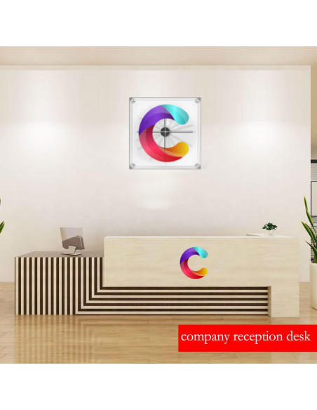 Cubierta de Ventilador Holográfico 3D MAGIXUN 58 cm Transparente