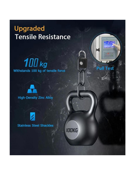 Candado biométrico eLinkSmart para casillero negro