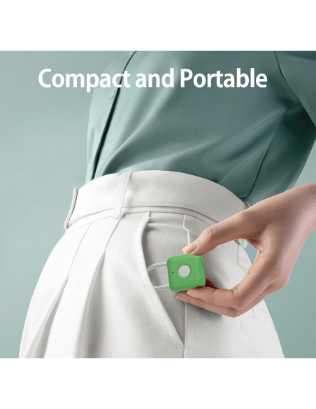 Candado Biométrico eLinkSmart Verde Aguacate 20 Huellas