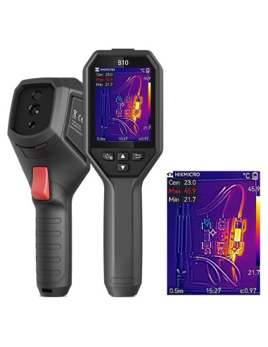 Cámara Térmica HIKMICRO B10 IR 256x192 2MP Pantalla 3.2"