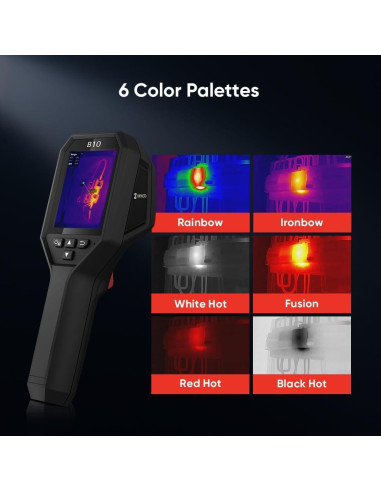 Cámara Térmica HIKMICRO B10 IR 256x192 2MP Pantalla 3.2"