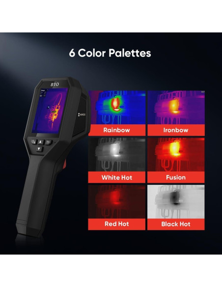 Cámara Térmica HIKMICRO B10 IR 256x192 2MP Pantalla 3.2"