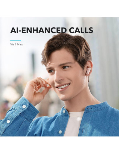 Auriculares Inalámbricos Soundcore P20i Anker Rosa 30H