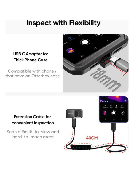 Cámara Térmica HIKMICRO Mini2 Android 256x192 25Hz USB-C