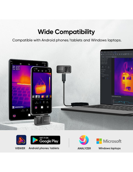 Cámara Térmica HIKMICRO Mini2 Android 256x192 25Hz USB-C