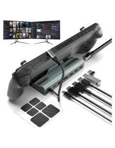 Estación de Acoplamiento 7 en 1 BDFFLY para Steam Deck