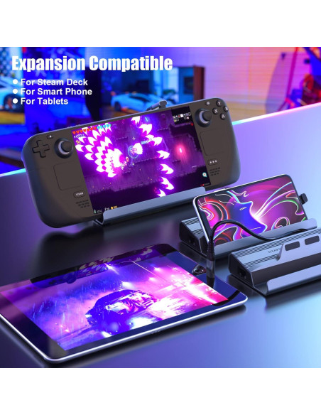 Estación de Acoplamiento 7 en 1 BDFFLY para Steam Deck