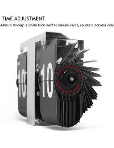 Reloj de Mesa Retro Betus - Pantalla Mecánica-Digital 36 cm 2