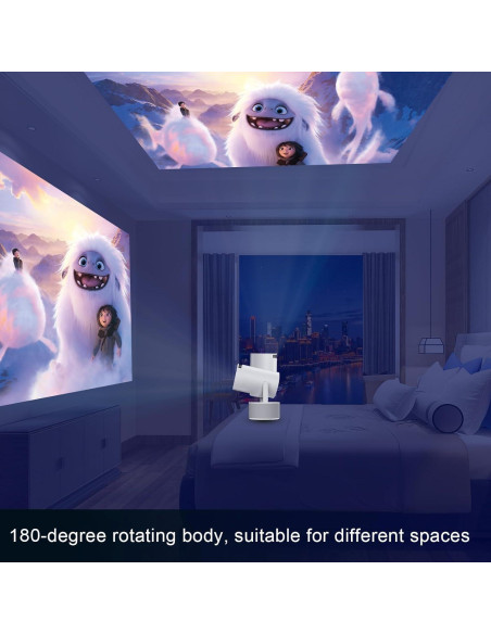 Proyector Mini BlomStorm HY300Pro 4K Android 11 10W WiFi