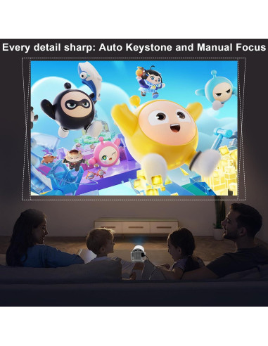 Proyector Mini BlomStorm HY300Pro 4K Android 11 10W WiFi