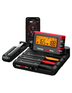 Termómetro de carne inalámbrico ThermoPro TempSpike 4 sondas