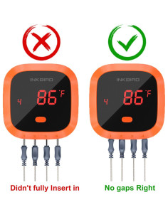 Termómetro de carne Bluetooth Inkbird IBT-4XC 4 sondas 2