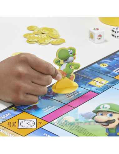 Monopoly Junior Super Mario Hasbro Juego de Mesa para Niños
