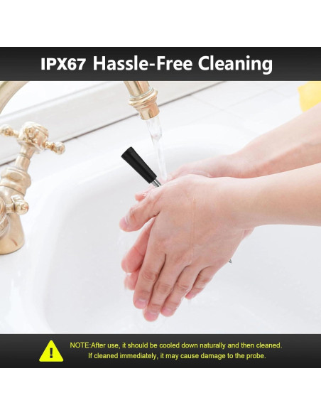 Termómetro de Carne Inalámbrico Feemont 4 Sondas Bluetooth Termómetro de Carne Inalámbrico Feemont 4 Sondas Bluetooth