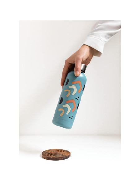 Botella de Agua Inoxidable Danica Studio 500 ml Diseño Echo