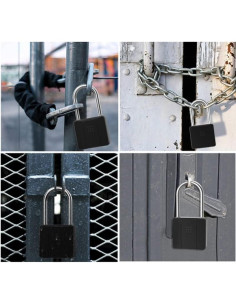 Candado Biométrico eLinkSmart con Huella Dactilar 60mm 2