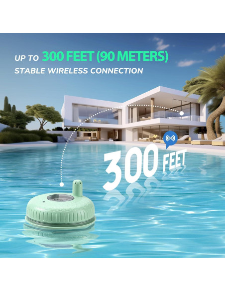 Termómetro Digital Inalámbrico Firelex para Piscinas 11.68x8.89cm Termómetro Digital Inalámbrico Firelex para Piscinas 11.68x8.89cm