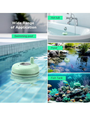 Termómetro Digital Inalámbrico Firelex para Piscinas 11.68x8.89cm