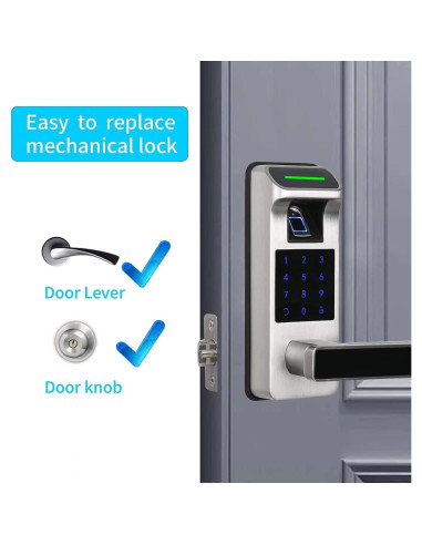 Cerradura Inteligente Harfo con Huella Dactilar y APP