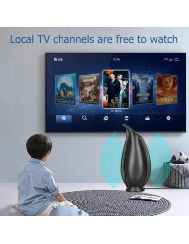 Antena de TV Digital AUTERCO M24-4 Amplificador 1600 km