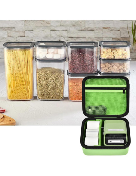 Funda ALKOO Verde para Impresora de Etiquetas NIIMBOT B21/B1