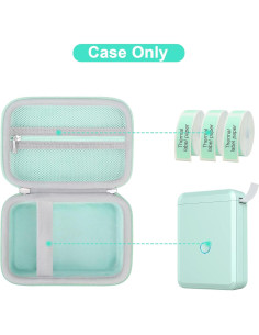 Funda Canboc Verde para Impresora Etiquetas NIIMBOT D110 2